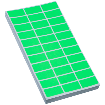 Etichete autoadezive 50x22 mm verzi 3300 buc 100 coli Adison
